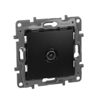 Розетка ТВ Legrand Etika 672651 2дБ (с топологией звезда, антрацит)