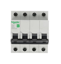 Выключатель автоматический модульный Schneider Electric Easy 9 EZ9F34450 50А С 4.5кА (четырехполюсный)