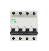 Выключатель автоматический модульный Schneider Electric Easy 9 EZ9F34463 63А С 4.5кА (четырехполюсный)