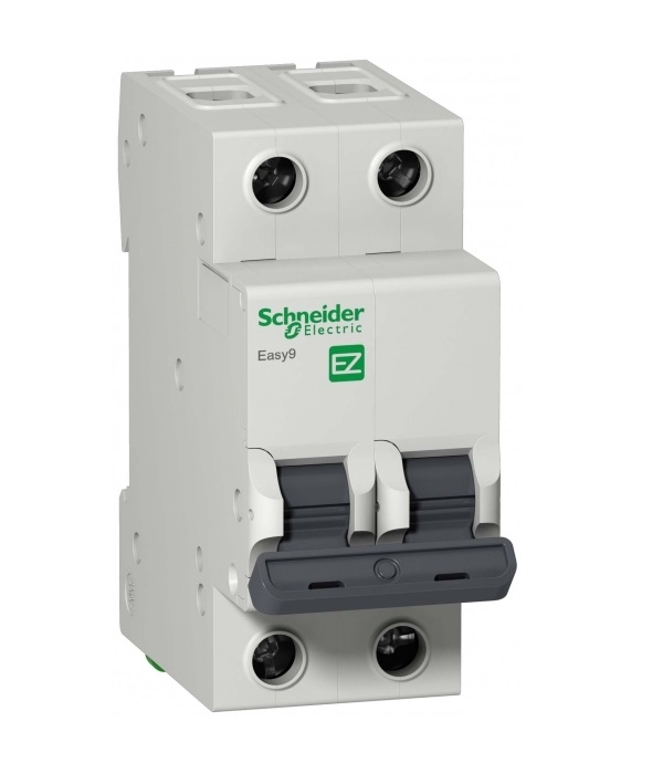 Выключатель автоматический модульный Schneider Electric EASY 9 EZ9F34210 2п С 10А 4,5кА 230В