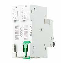 Выключатель автоматический модульный Schneider Electric EASY 9 EZ9F34250 2п С 50А 4.5кА