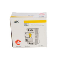 Выключатель дифференциальный УЗО IEK ВД1-63 MDV10-2-016-030 2п 16A 30mA (тип AC)