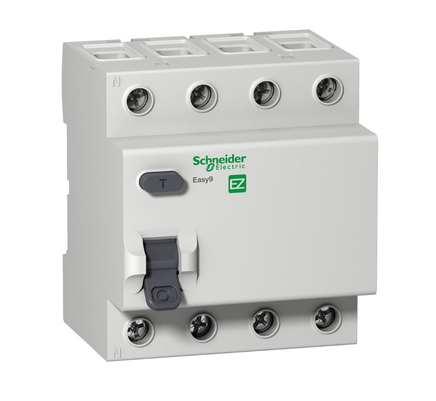 Выключатель дифференциальный УЗО Schneider Electric EASY 9 EZ9R34440 4п 40A 30мА (тип AC)
