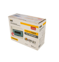 Бокс встраиваемый IEK MKP12-N-12-40-10 69555 (IP41, 1 ряд, модулей 12 шт)