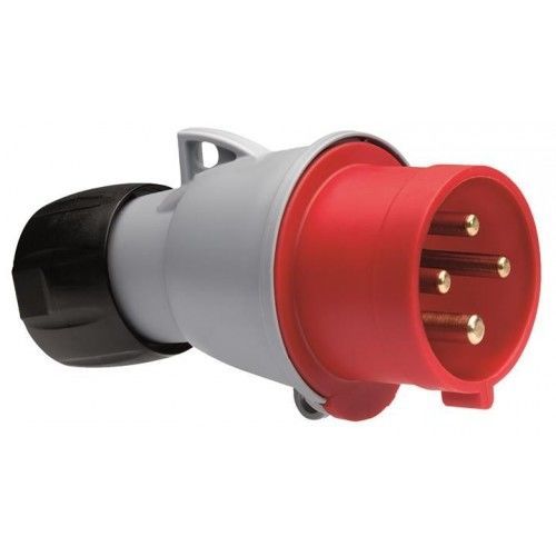 Вилка кабельная ABB 332-P6 32А IP44 3P+E