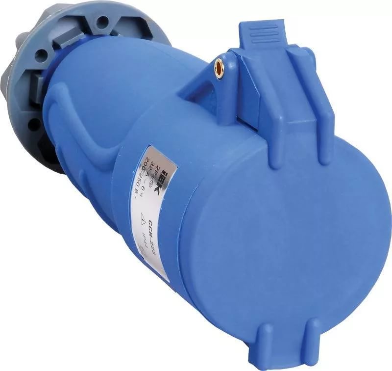Розетка кабельная IEK Magnum CCИ-223 32A 220B 2P+PE IP44