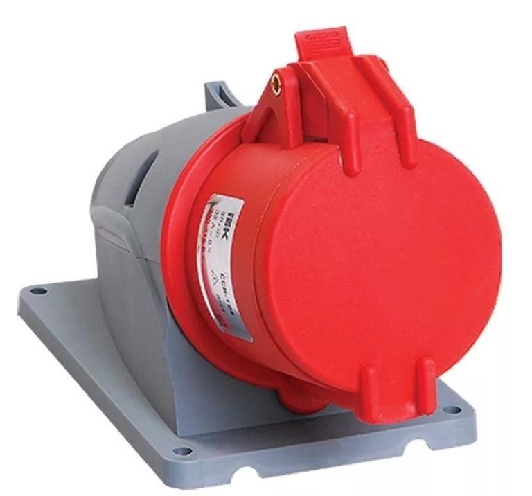 Розетка силовая IEK Magnum CCИ-125 32A 200/346-240/415B 3P+PE+N 6 ч IP44