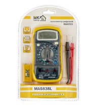 Мультиметр цифровой IEK Master MAS838L TMD-3L-838