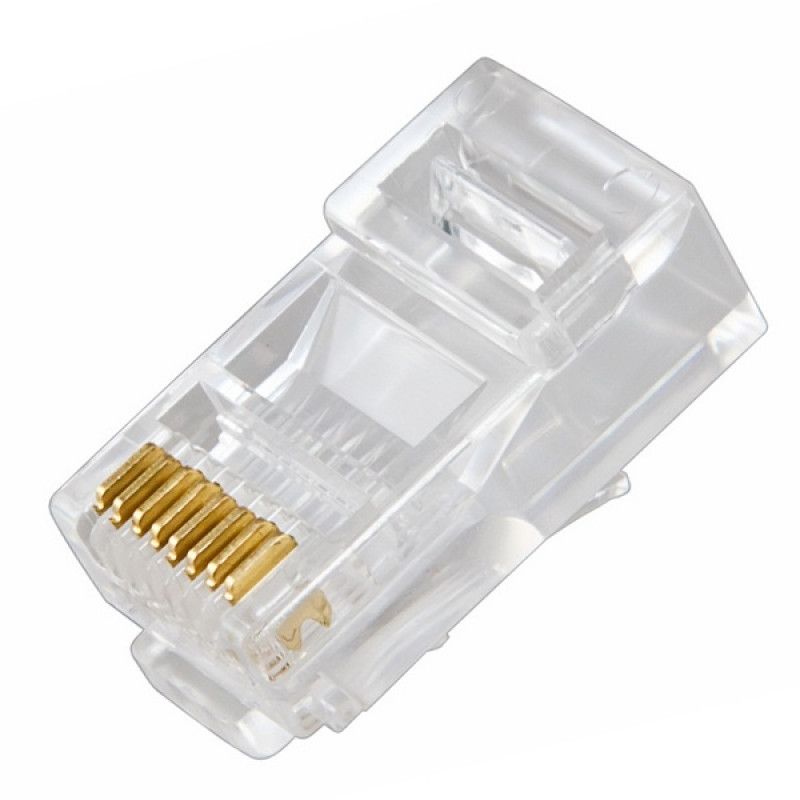 Джек компьютерный Rexant 05-1021 разъем RJ-45 8P8C (категория 5е, 100 шт)