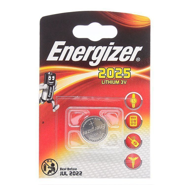 Energizer Lithium 638709 CR2025 1шт х 10шт