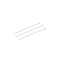 Хомут-стяжка кабельная Rexant Nylon 07-0100-4 100х3,6 мм 100 шт (белый, нейлоновая)