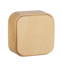 Выключатель Legrand Quteo 782260 10АХ (1-клавишный, дерево)