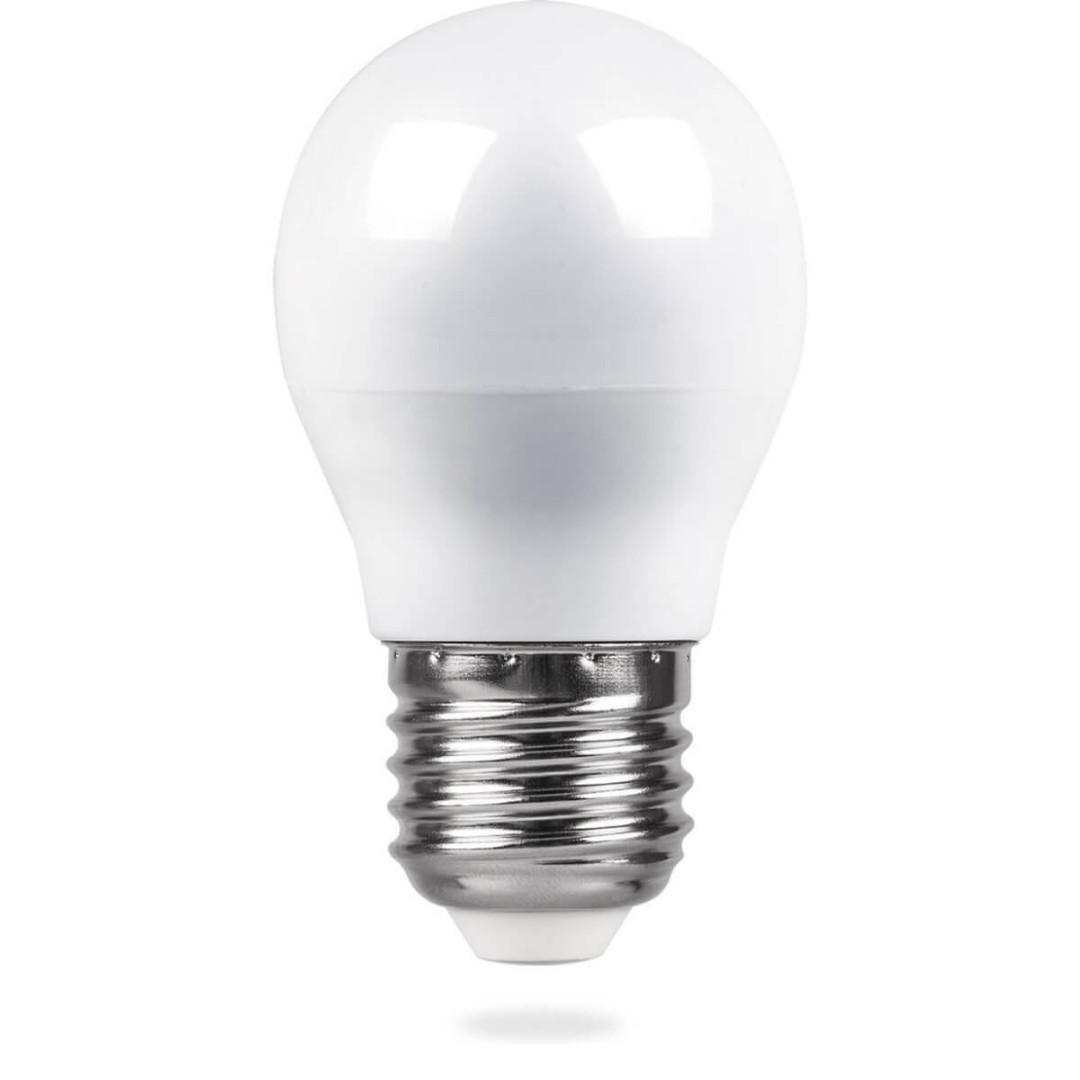 Лампа светодиодная Feron LB-38 25404 9LED 5Вт 230В Е27 2700K (шар)