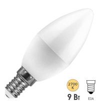 Лампа светодиодная Feron LB-570 25798 9Вт 230В E14 2700K (свеча)