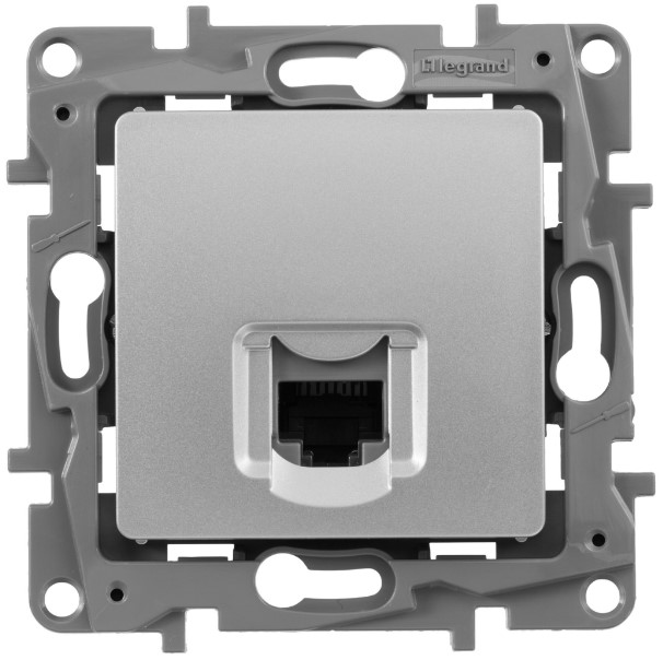 Розетка для интернета Legrand Etika 672441 UTP RJ45 CAT.5e