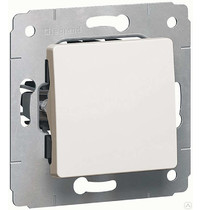 Выключатель Legrand Cariva 773657 (1-клавишный, белый)
