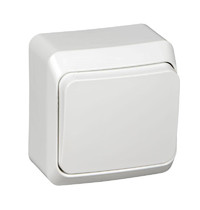 Выключатель Schneider Electric Этюд ВА10-004B (1-клавишны, схема подключения 6, белый)