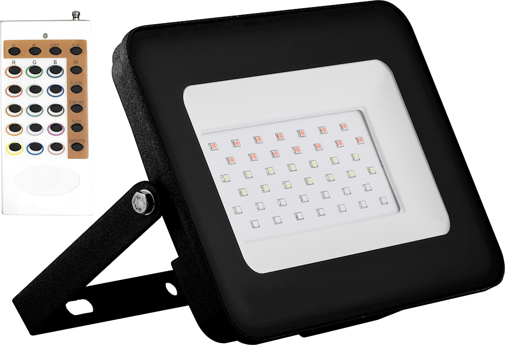 Прожектор светодиодный Feron LL-612 29702 220В 50Гц IP65 2835SDM 30Вт (RGB, черный)