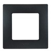 Рамка для розетки Legrand Etika 672581 (1-местная, антрацит)