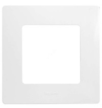 Рамка для розетки Legrand Etika 672501 (1-местная, белая)