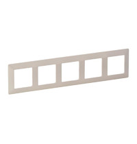 Рамка для розетки Legrand Valena Life 754045 (5-местная, слоновая кость)