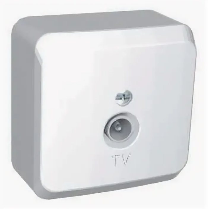 Розетка ТВ Schneider Electric TVA-002К 0,7дБ