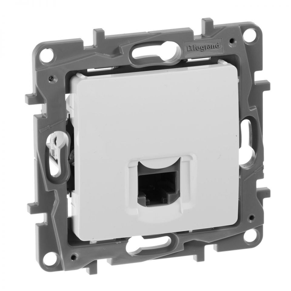 Розетка для интернета 1-ая Legrand Etika 672241 RJ45 САТ.5 UTP
