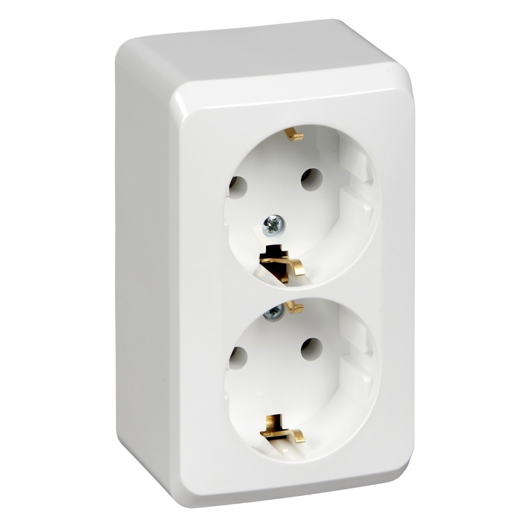 Розетка штепсельная Schneider Electric Этюд PA16-007B 16А