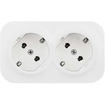 Розетка штепсельная Legrand Quteo 782212 16А 45°