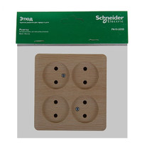 Розетка штепсельная Schneider Electric Этюд PA16-205D 16А 250В