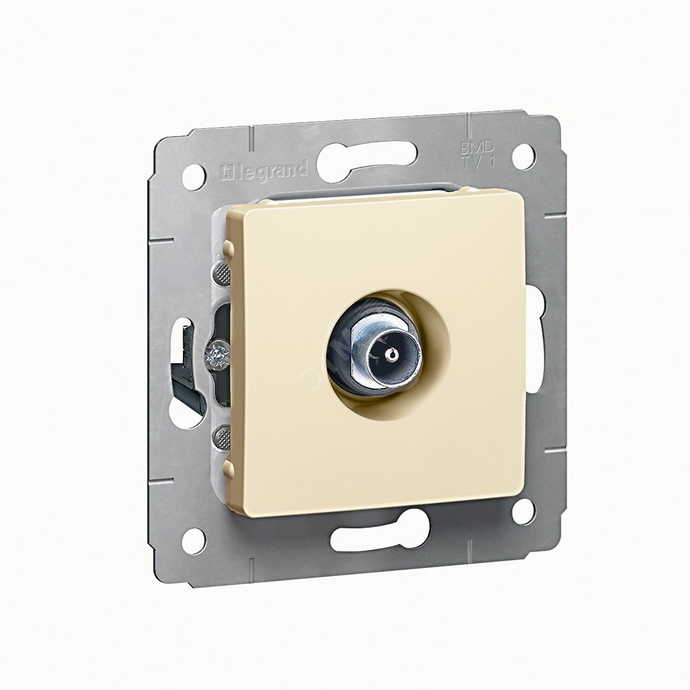 Розетка ТВ Legrand CARIVA 773778 (звезда)