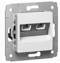 Розетка телефонная Legrand CARIVA 773639 RJ11