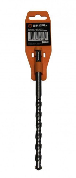 Бур по бетону Вихрь 73/10/7/10 SDS-plus 12х210х150 мм