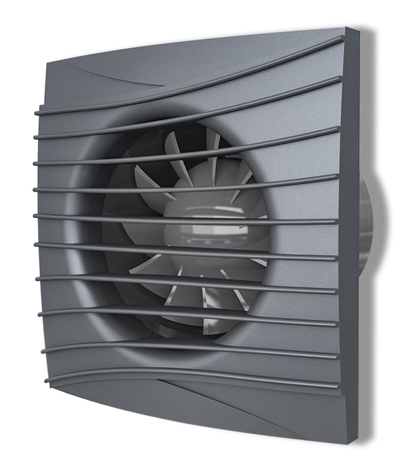 Вентилятор вытяжной DiCiTi Silent 4C dark gray metal (осевой)