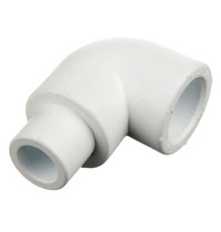 Угольник полипропиленовый Wavin Ekoplastik SKO125XXXX 25 мм 90° (внутренний/наружный)