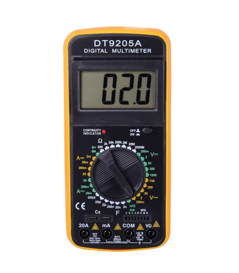 Мультиметр цифровой ТЕК DT 9205A