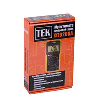 Мультиметр цифровой ТЕК DT 9208A