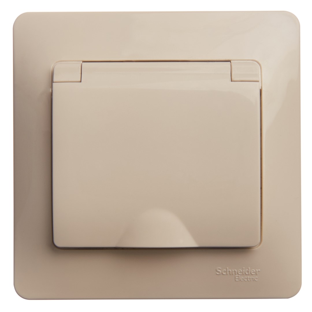 Розетка штепсельная Schneider Electric Glossa GSL000246 16А IP20