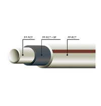 Труба для водоснабжения Wavin Ekoplastik Fiber Basalt Plus STRFB050TRCT 50х6,9 мм 4 м