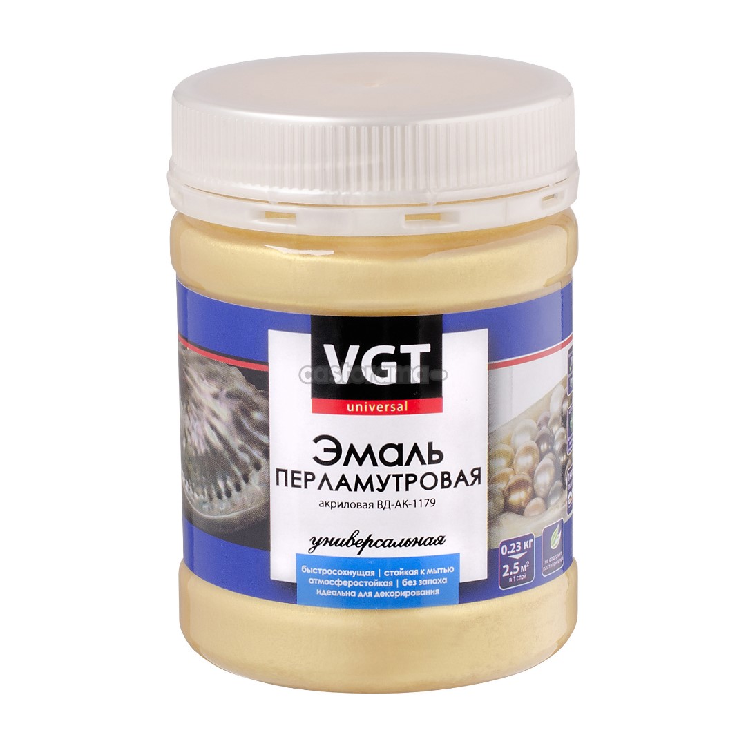 Эмаль декоративная VGT ВД-АК-1179 0,23кг(перламутровая, хамелеон)