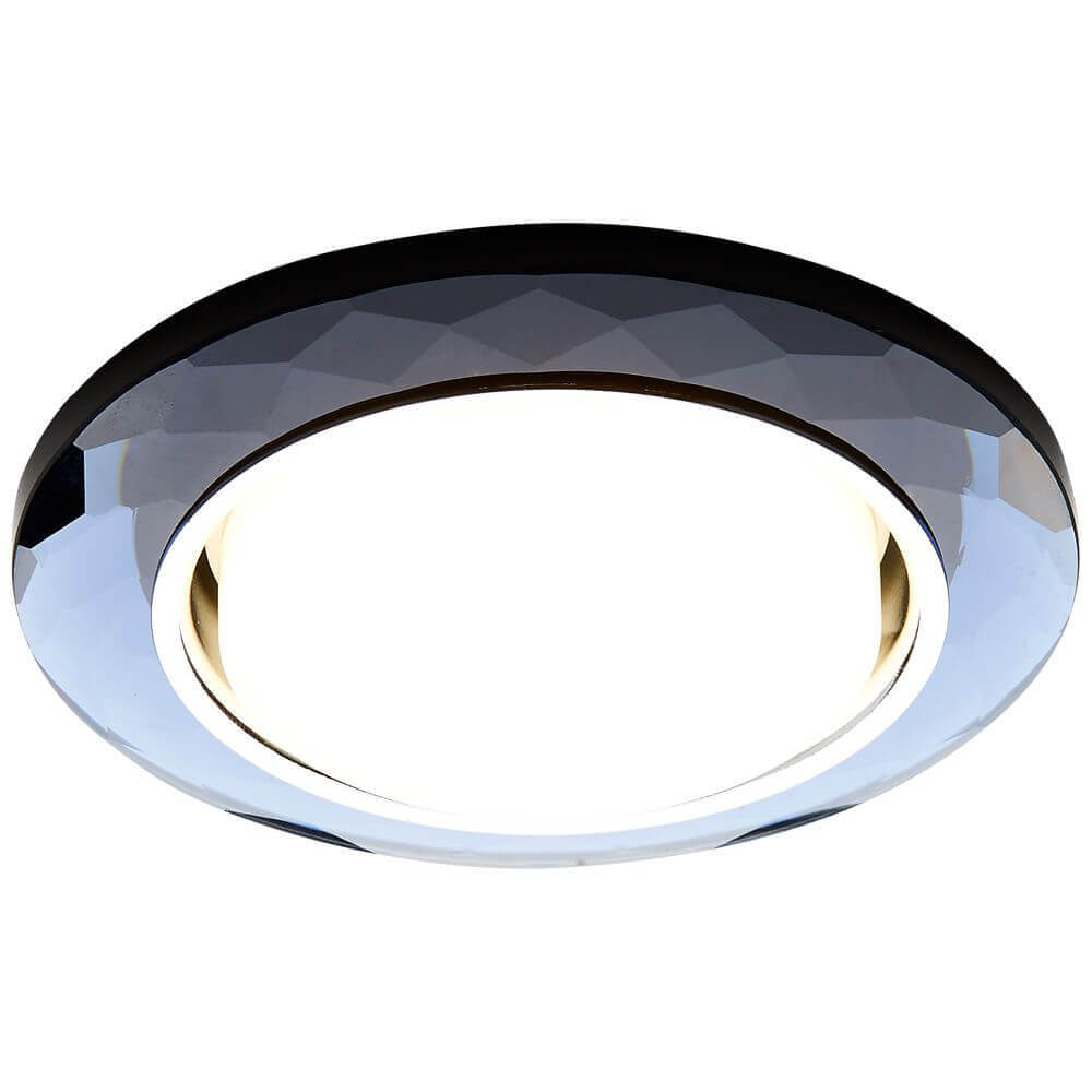 Светильник встраиваемый светодиодный Ambrella light G8077 BK GX53 50 Вт (лампа не в комплекте, цвет хром, тонированный)