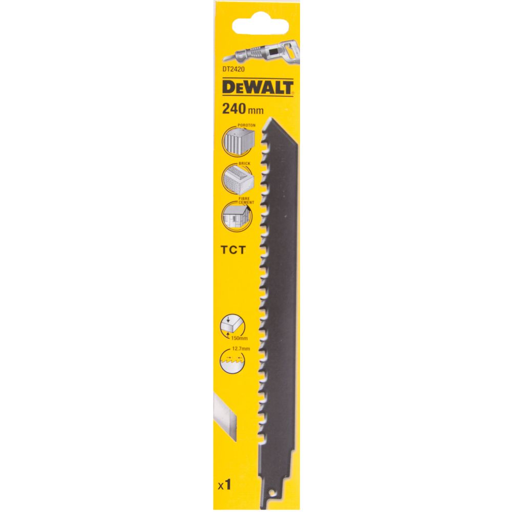 Полотна для сабельной пилы DeWalt DT2420-QZ S1543HM 1 шт