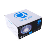 Светильник встраиваемый светодиодный Ambrella light S290 BL G5.3 d=9,5 см 53 Вт 4200 К (дополнительная подсветка, цвет сапфир, без лампы)