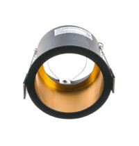 Светильник встраиваемый Elektrostandard 7004 BK/GD а036622 MR16 (черный, золото)