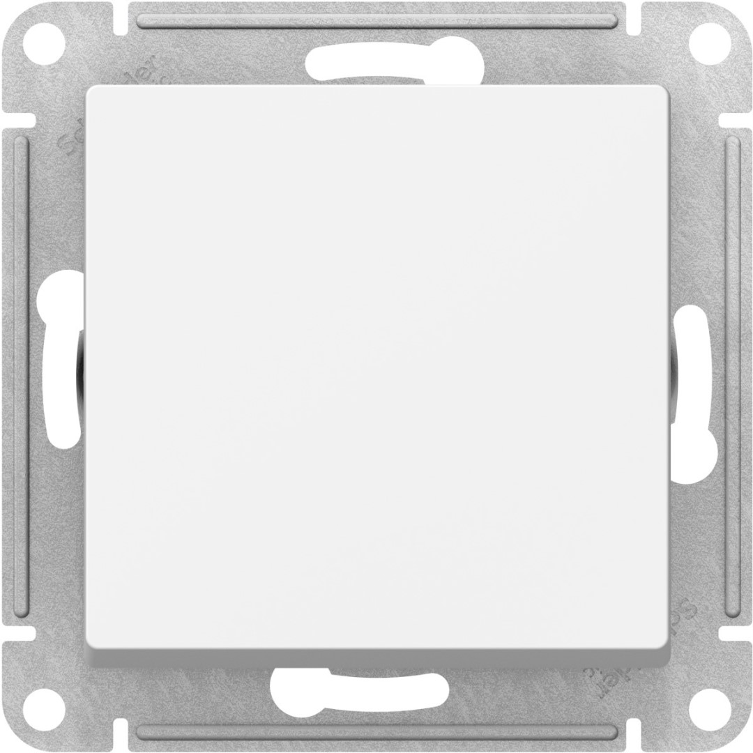 Выключатель Schneider Electric AtlasDesign 10А (1-клавишный, с подсветкой, белый)