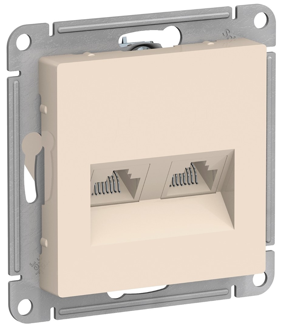 Розетка для интернета Schneider Electric AtlasDesign ATN000285 RJ45