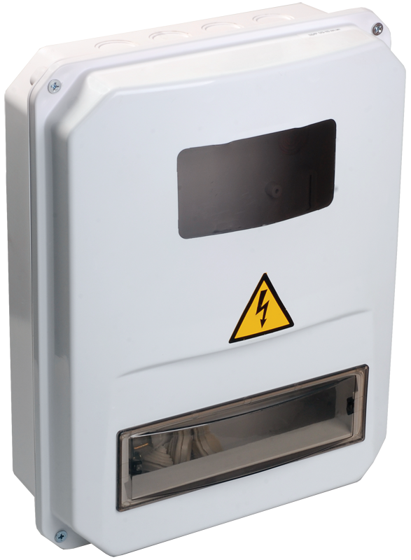Корпус пластиковый IEK MSP310-3-55 270991 (IP55, 1 ряд, модулей 10 шт)