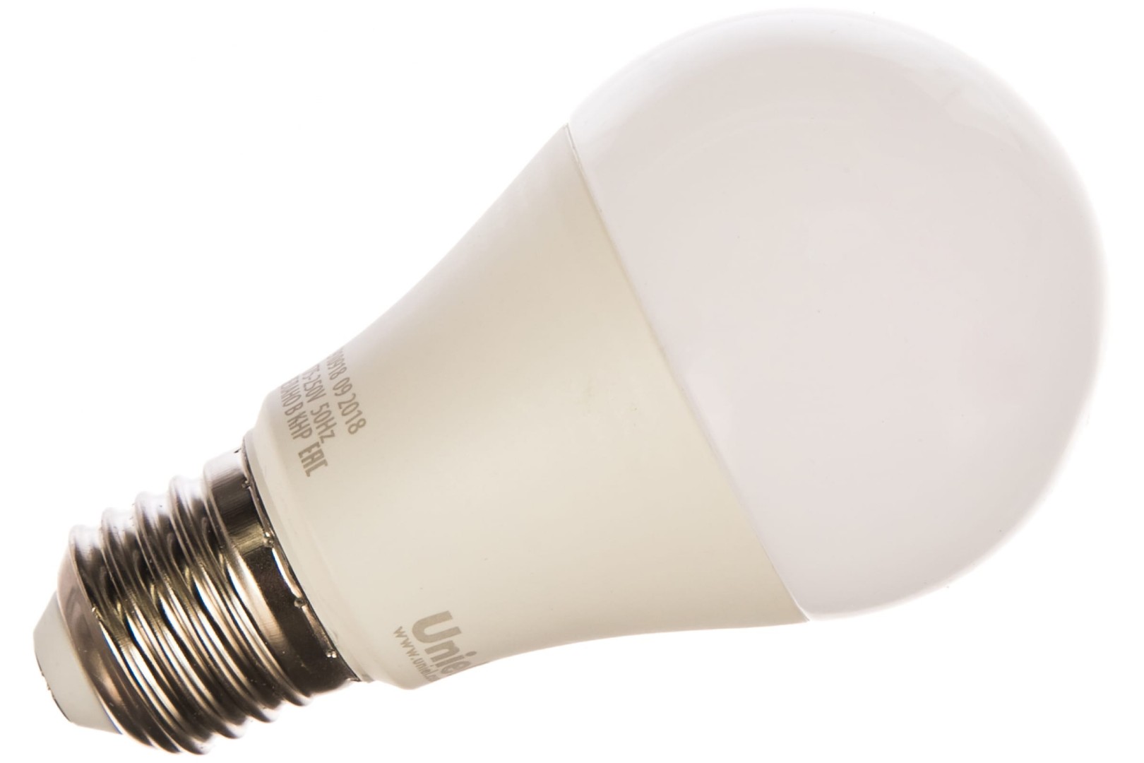Лампа светодиодная Uniel PLO65WH LED-A60-9W/SPSG/E27/FR/DIM UL-00003190 (для бойлеров, светодиодная, диммируемая)