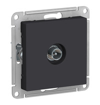 Розетка ТВ Schneider Electric AtlasDesign 16А (1-местная, карбон)