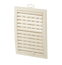 Решетка вентиляционная Era 1825РРП Ivory 150х150 мм (с регулируемым живым сечением, разъемная)